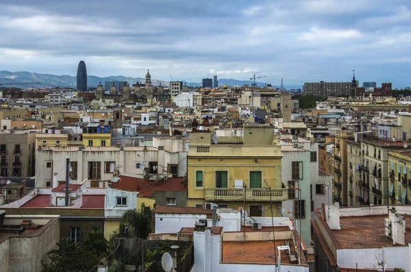 Barcelona skyline, Spain. Architecture of Barcelona city