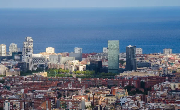 Barcelona skyline, Spain. Architecture of Barcelona city