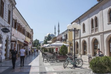 Eski kentinin Skoder, Arnavutluk üstten görünüm
