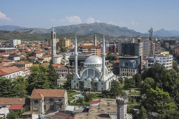 Üst görüntülemek eski şehir, Skoder, Arnavutluk