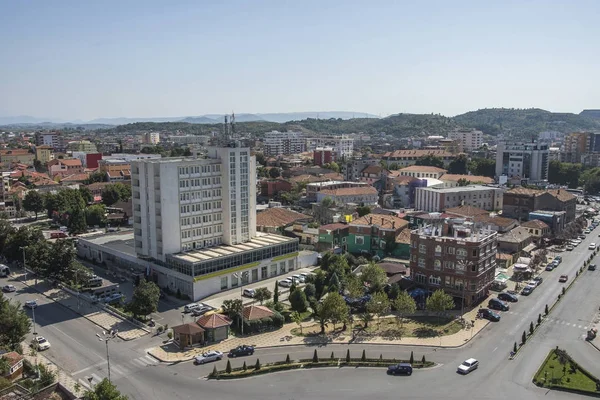 Blick Von Oben Auf Die Altstadt Von Skoder Albanien — Stockfoto