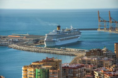 Malaga, İspanya mavi yolculuk