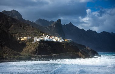 Havadan görünümü Tenerife Kanarya Adaları, İspanya.