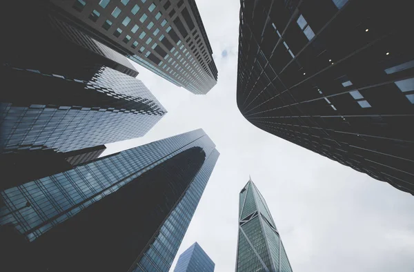 San Francisco City, California, Amerika Birleşik Devletleri içinde gökdelenler Vintage stilize fotoğraf.