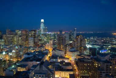 San Francisco akşam Panoraması