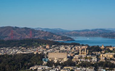 Şehir merkezinde, Merkez Sf, California San Francisco manzarası ve iş