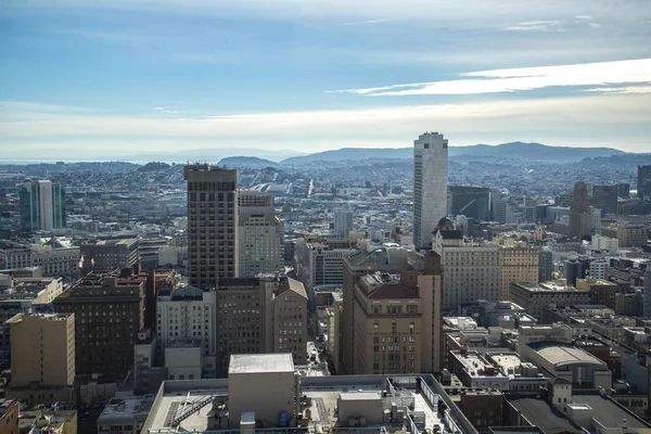 San Francisco Skyline Obchodní Centrum Města Kalifornie — Stock fotografie