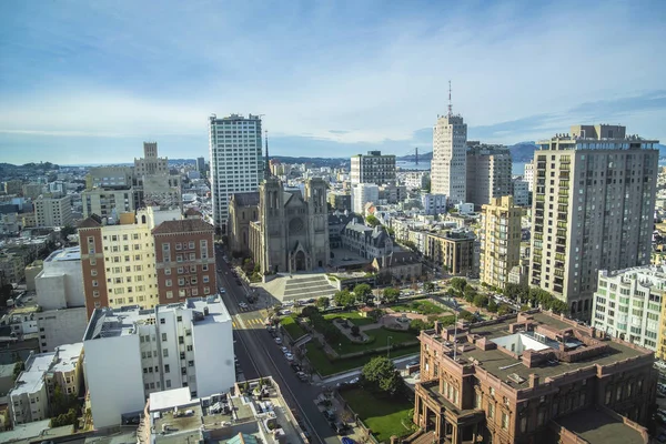 San Francisco Skyline Obchodní Centrum Města Kalifornie — Stock fotografie