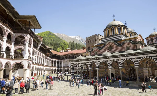 Rila Bulgaria Abril 2018 Monasterio Rila San Iván Rila Más —  Fotos de Stock