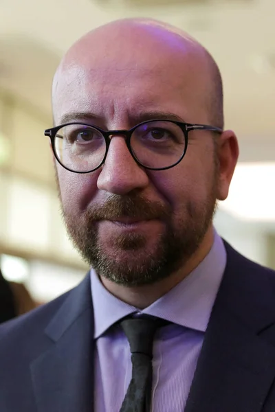 Sofia Bulgaria May 2018 Prime Minister Belgium Charles Michel Attends — Stock Photo, Image