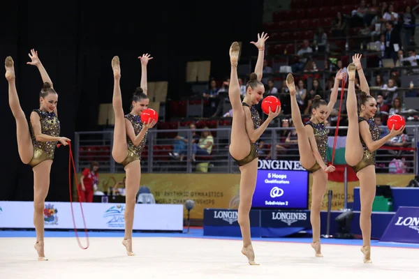 Sofia Bulgaria Settembre 2018 Team Ucraina Esibisce Durante Campionati Del — Foto Stock