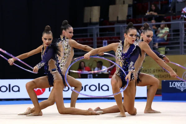 Sofia Bulgaria Settembre 2018 Team Estonia Esibisce Durante Campionati Del — Foto Stock