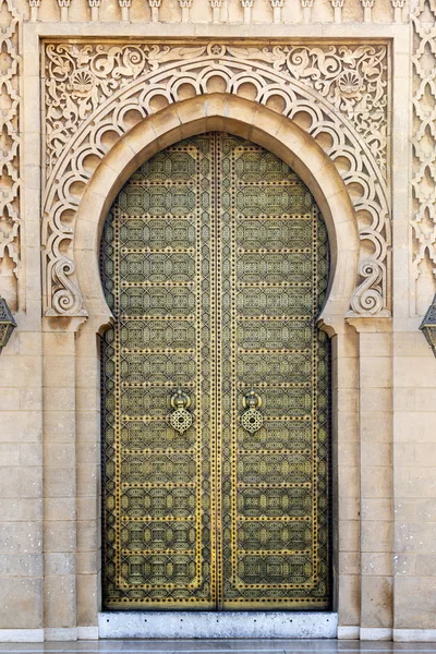 Door Mausoleum Mohammed Mausoleum Mohammed Mausoleum Located Side Hassan Tower — Stock Photo, Image