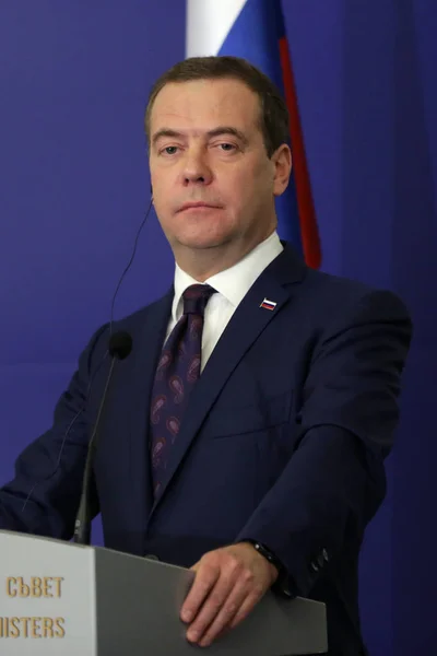 Russian Prime Minister Dmitry Medvedev — Stock Photo, Image