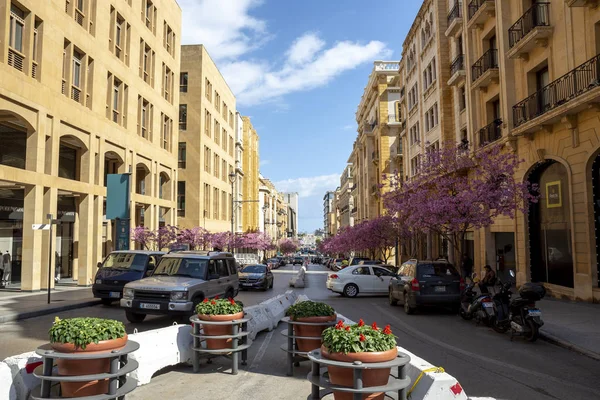 Gebouwen in Beiroet, Libanon — Stockfoto