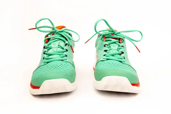 Tennis shoes in studio — Stock Photo, Image