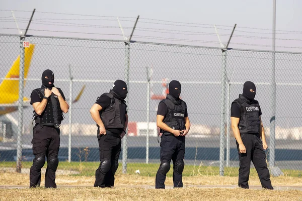 Customs and border protection officers — Stock Photo, Image