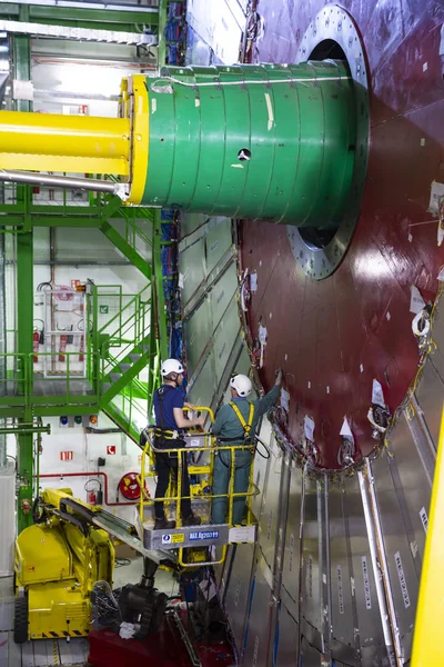 A nagy hadronütköztető CERN — Stock Fotó
