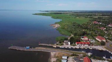 Anteni: Frombork Polonya, yaz saati Panoraması