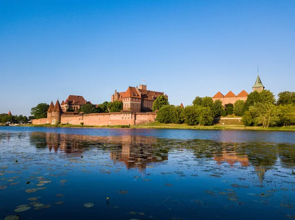 Castle Malbork Poland Summer Time — Stock Photo, Image