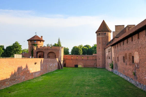 Teutonic Castle Malbork Poland — Stock Photo, Image