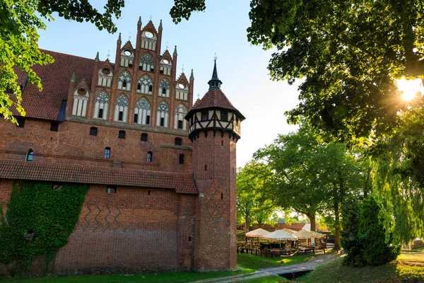 Teutonic Castle Malbork Poland — Stock Photo, Image