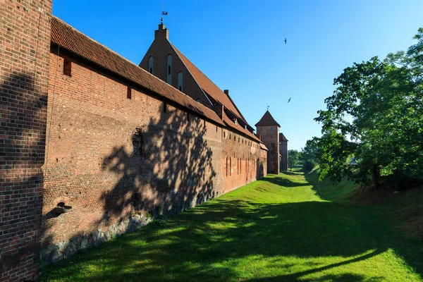 Teutonic Castle Malbork Poland — Stock Photo, Image