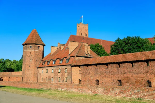 Teutonic Castle Malbork Poland — Stock Photo, Image