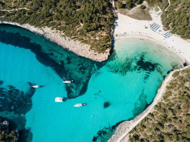 Anteni: Plaj, Cala Mondrago Mallorca, İspanya