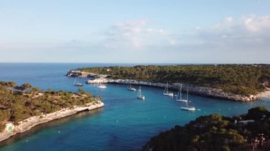 Anteni: Plaj, Cala Mondrago Mallorca, İspanya