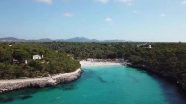 Anteni: Plaj, Cala Mondrago Mallorca, İspanya