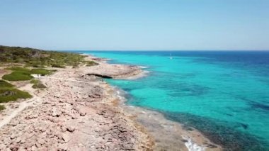 Hava: Mallorca, İspanya kıyı şeridi