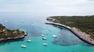 Anteni: Plaj, Cala Mondrago Mallorca, İspanya