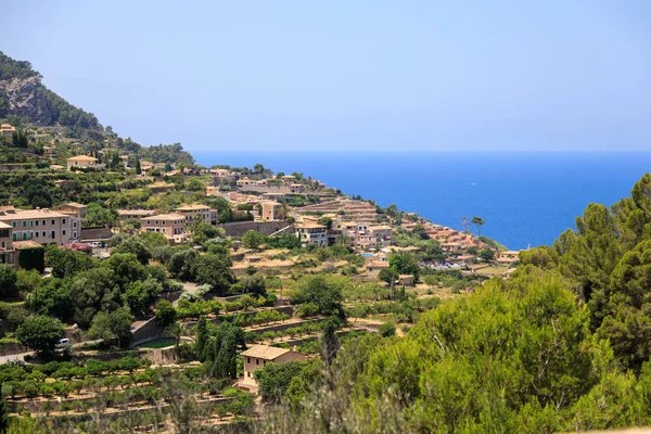 Banyalbufar Ville Sur Côte Ouest Majorque Espagne — Photo