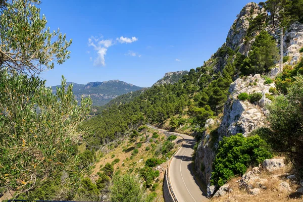Landschap Van West Kust Van Mallorca Spanje — Stockfoto