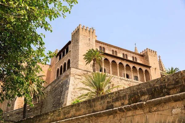 Royal Palace Almudaina Palma Mallorca Hiszpania — Zdjęcie stockowe