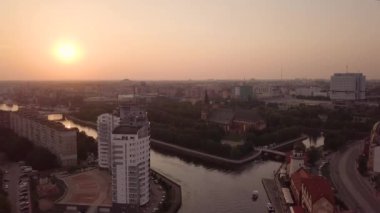 Anteni: Sunset Katedrali, Kaliningrad, Rusya üzerinde