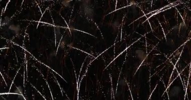Fireworks gece gökyüzü arka planı göster