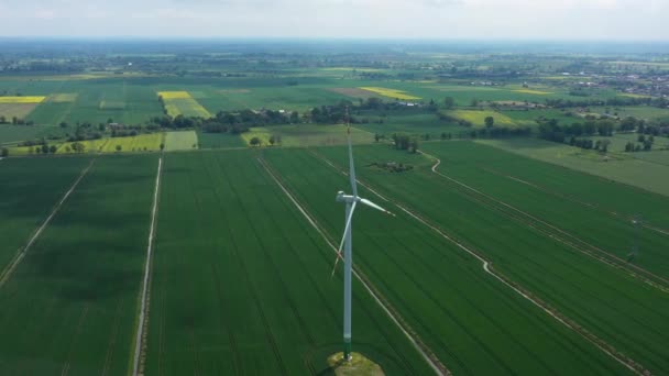 農業分野の風力発電所 — ストック動画