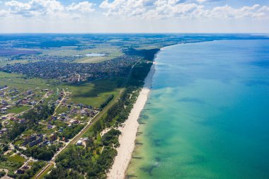 Yazın Zelenogradsk Plajı