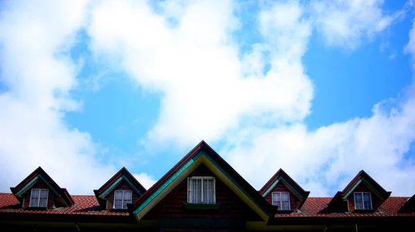 Roof House Nice Window — Stock Photo, Image