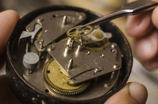 Repair of mechanical watches macro