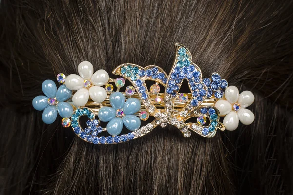 Barrette Nei Capelli — Foto Stock