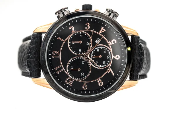 Wristwatch Leather Strap — Stock Photo, Image