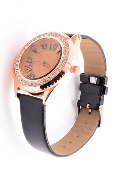 Women Wristwatch White Background — Stock Photo, Image