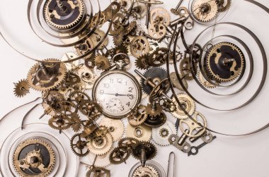 doku kırık saatler Üstten Görünüm 