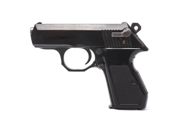 Svart Automatisk Pistol Handgu — Stockfoto