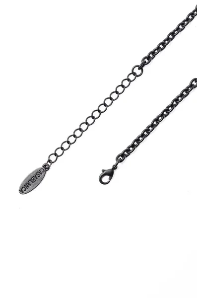 Thin Chain White Background — Stock Photo, Image