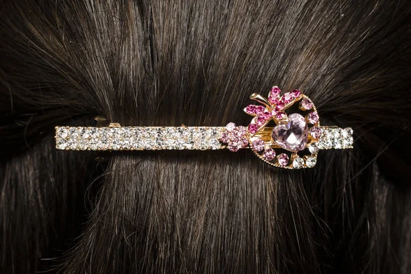 Barrette Nei Capelli — Foto Stock