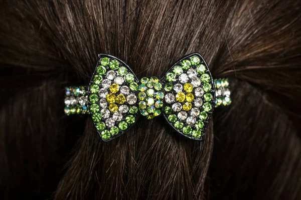 Barrette Haar — Stockfoto